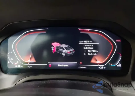 2019 BMW 330I xDrive z USA, uszkodzony, nr VIN WBA5R7C52KAJ81883